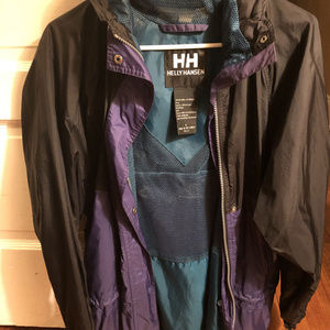 Helly Hansen Vintage Windbreaker Jacket Mens Women